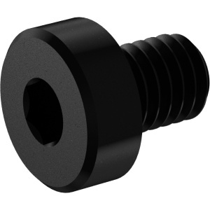 Black Oxide High StrenghtLow-Profile Socket Head Screw M3 x 0.5 mm Thread size, 4mm Long图2